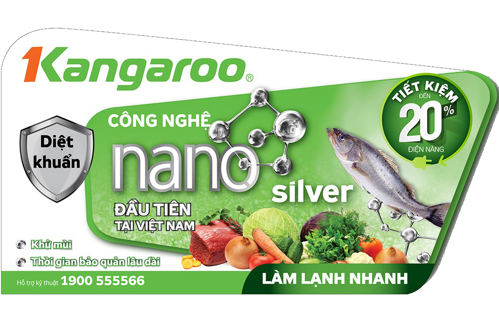 Tủ mát kháng khuẩn Kangaroo KG258AT.