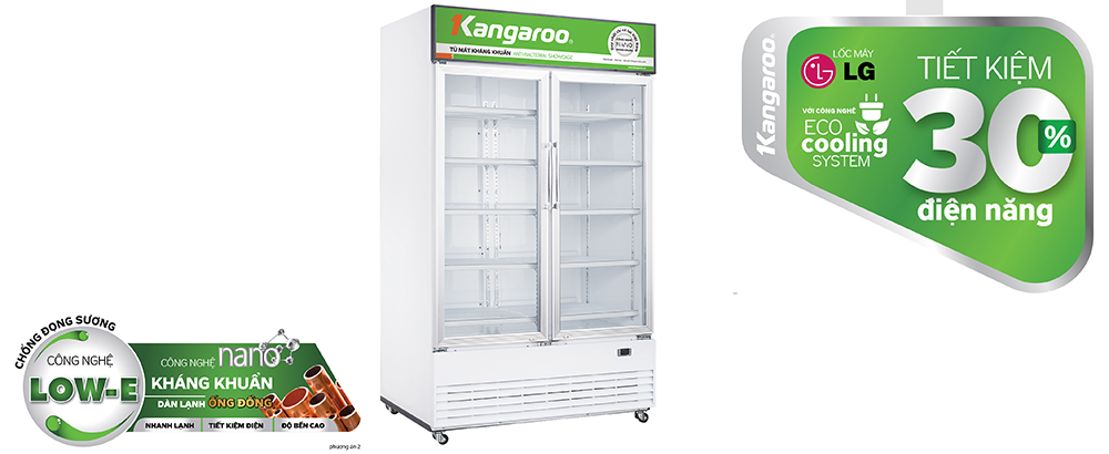 Tủ mát kháng khuẩn Kangaroo KG1010AT