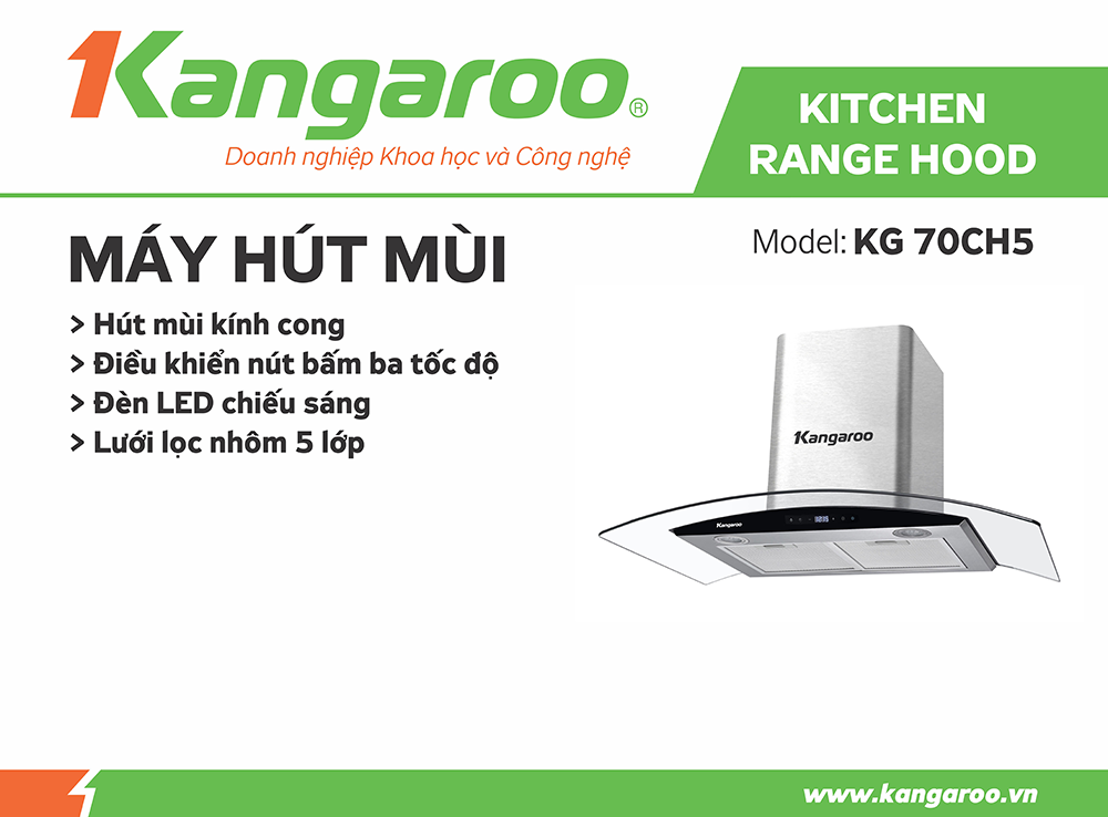 máy hút mùi Kangaroo KG70CH5