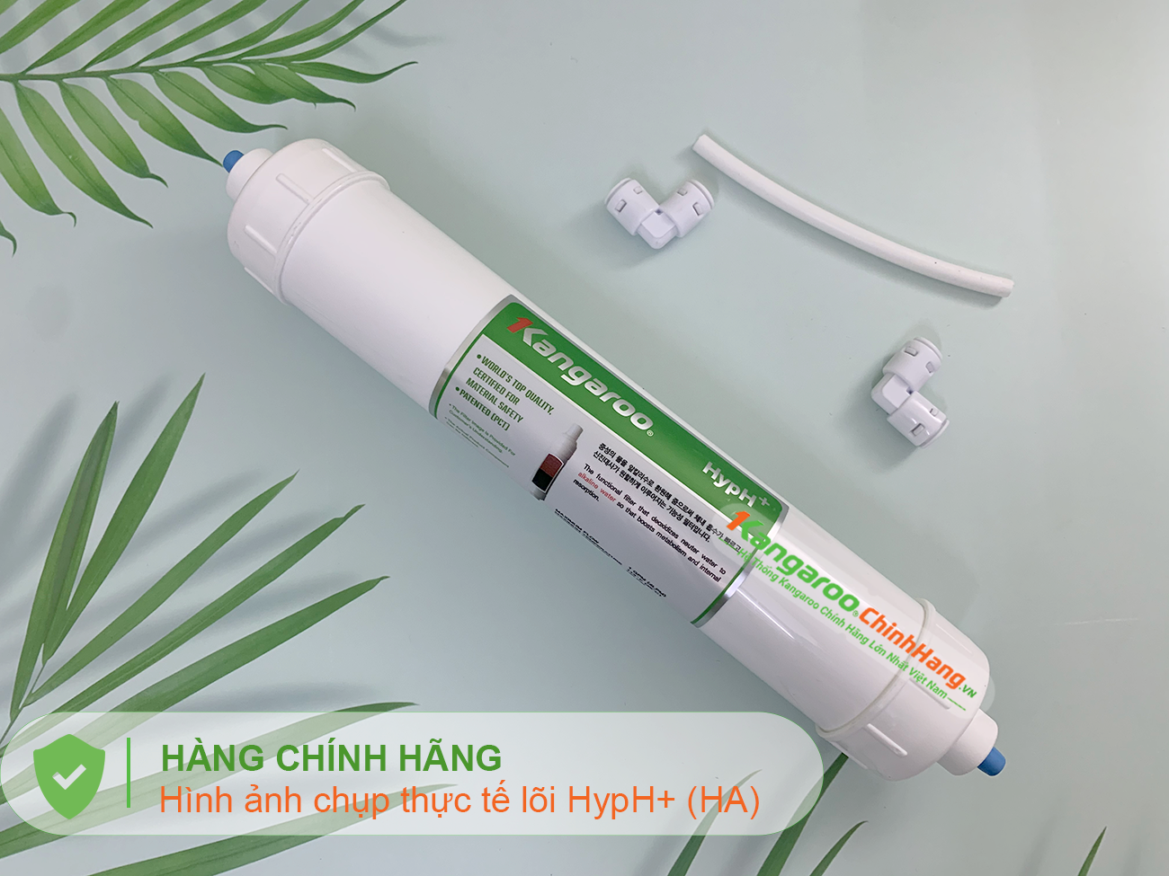 Hình ảnh thực tế Lõi lọc nước Kangaroo Hydrogen số 7 HypH + (HA)