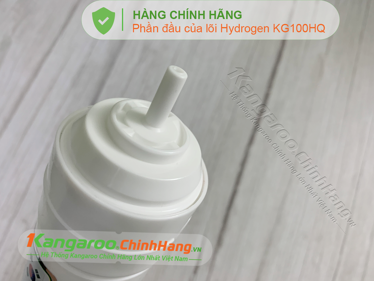 Phần đầu của Lõi lọc nước Kangaroo Hydrogen KG100HQ số 5 FIR + chính hãng