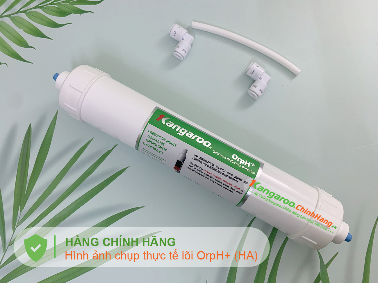 Hình ảnh thực tế Lõi lọc nước Kangaroo Hydrogen số 6 OrpH + (HA)