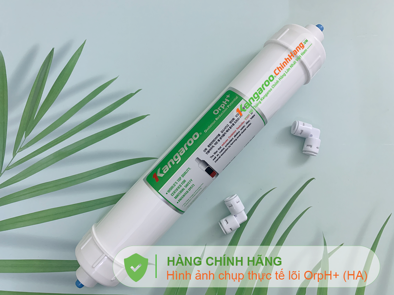 Hình ảnh thực tế Lõi lọc nước Kangaroo Hydrogen số 6 OrpH + (HA)