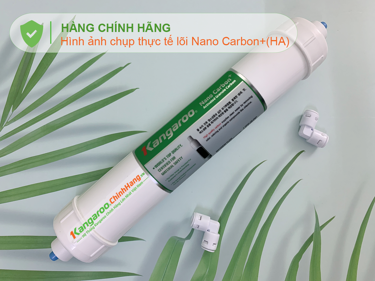 Hình ảnh Lõi lọc nước Kangaroo Hydrogen số 9 NANO CARBON + (HA) chính hãng