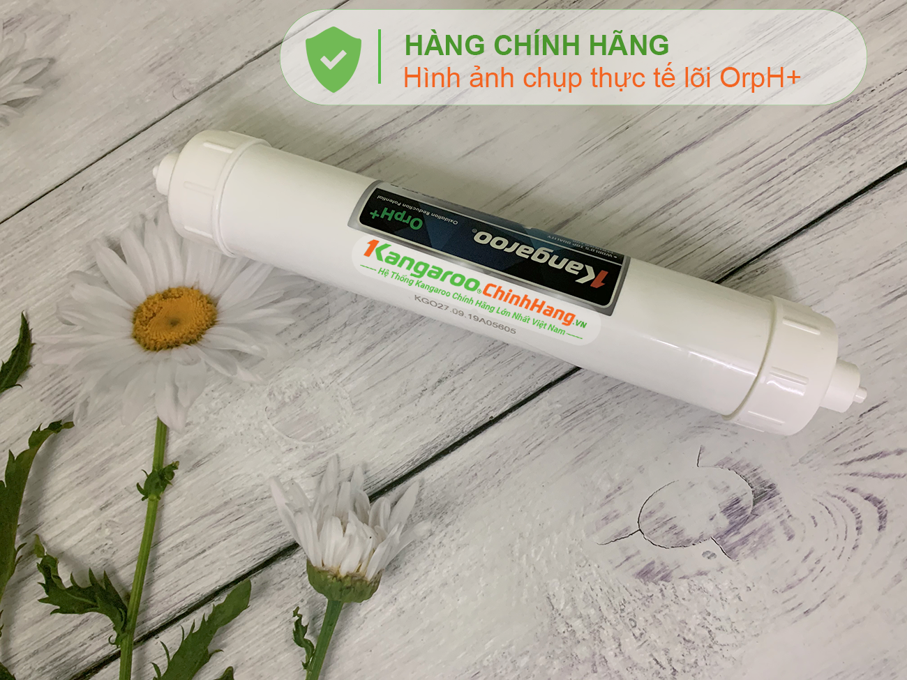 Hình ảnh Lõi lọc nước Kangaroo Hydrogen số 6 OrpH + (HP)