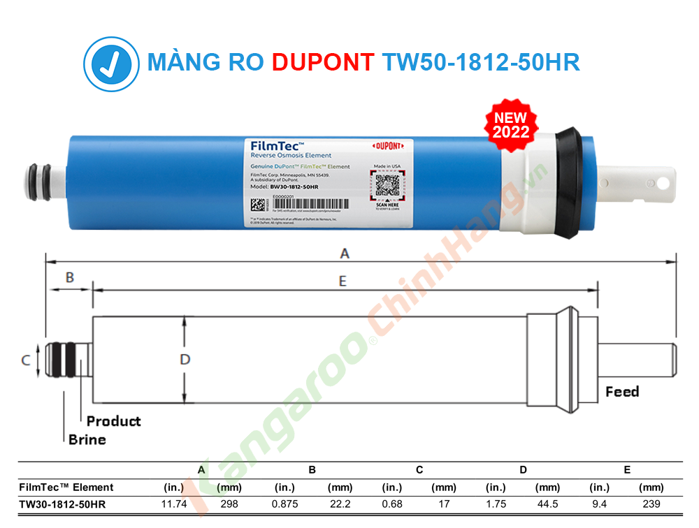 Màng lọc RO Dupont