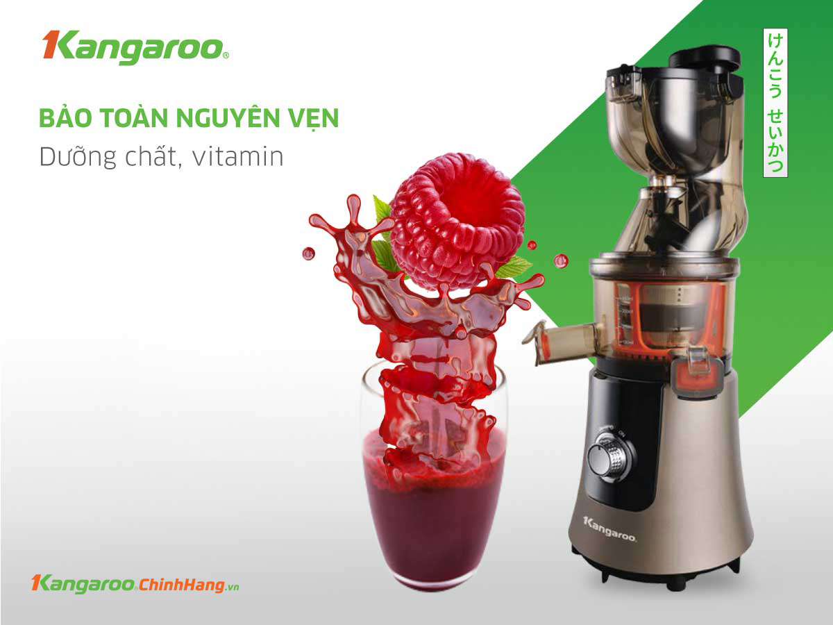 Máy ép chậm Kangaroo KG200SJF 