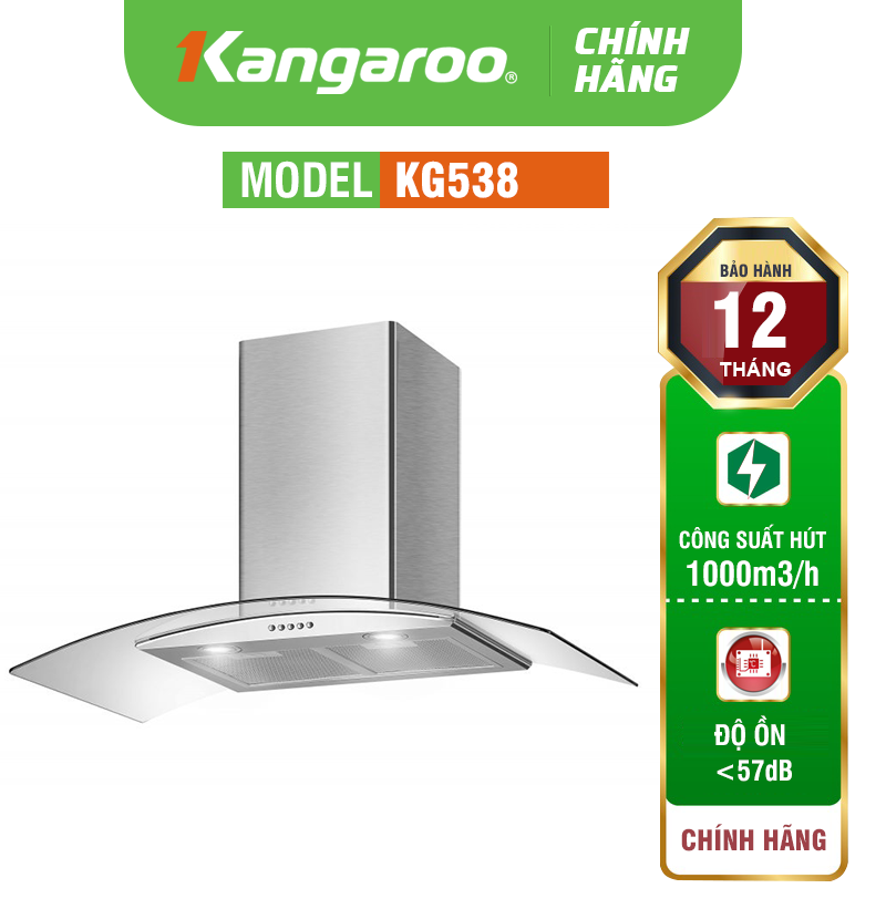 Máy hút mùi Kangaroo KG538