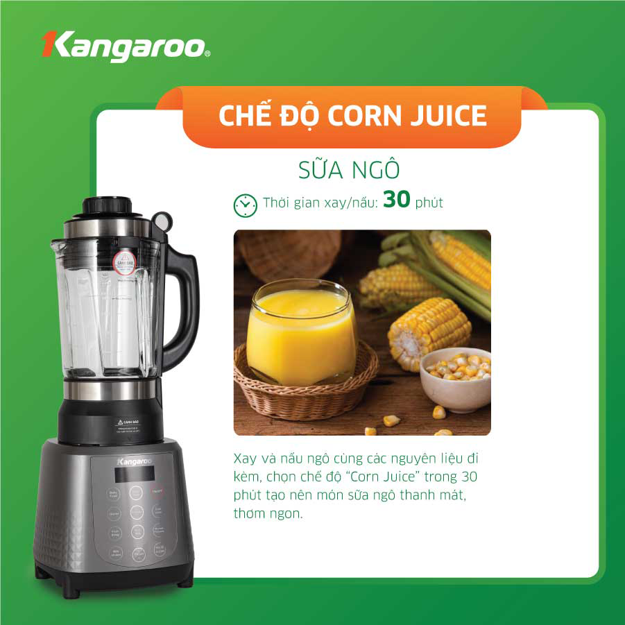 Máy làm sữa hạt Kangaroo KG12BH