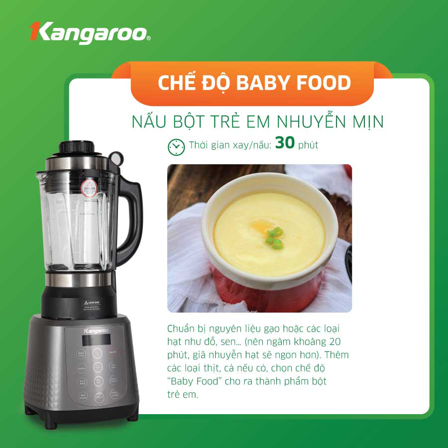 Máy làm sữa hạt Kangaroo KG12BH