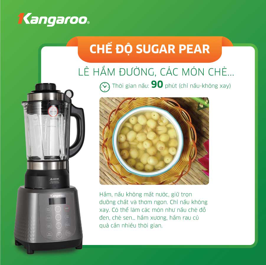 Máy làm sữa hạt Kangaroo KG12BH