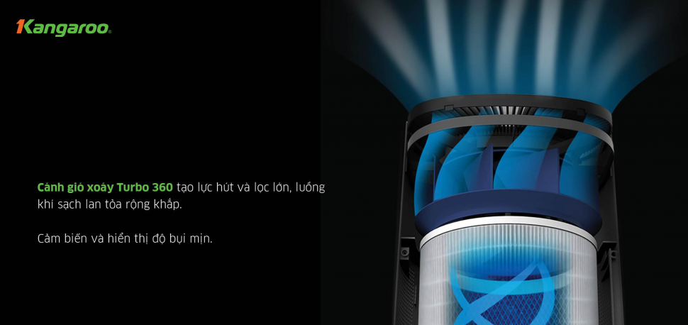 Máy lọc không khí Kangaroo KG50AP
