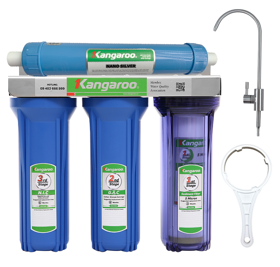 Máy lọc nước nấu ăn Kangaroo KG01G4