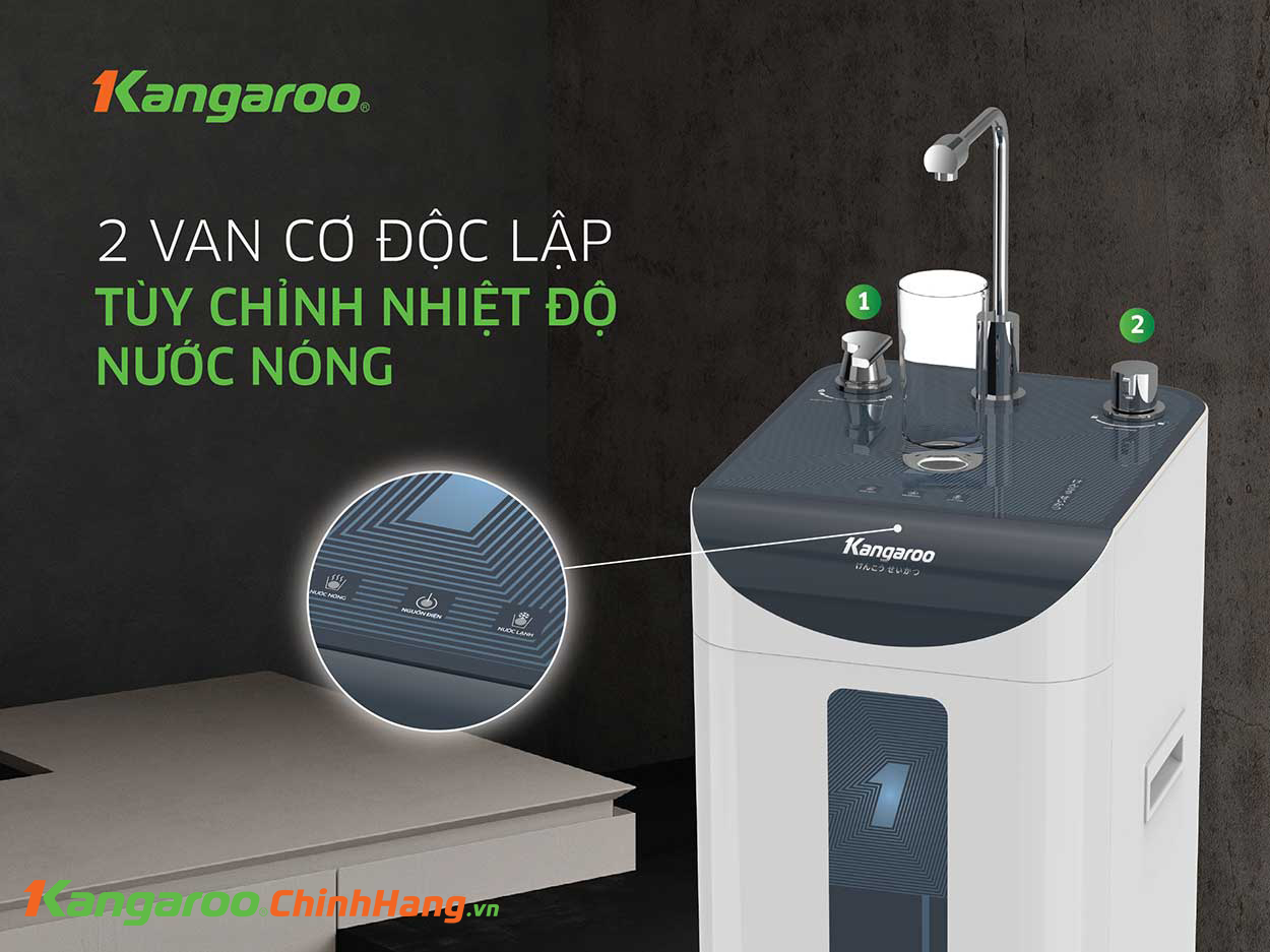 Máy lọc nước nóng lạnh Kangaroo KG10A9SG