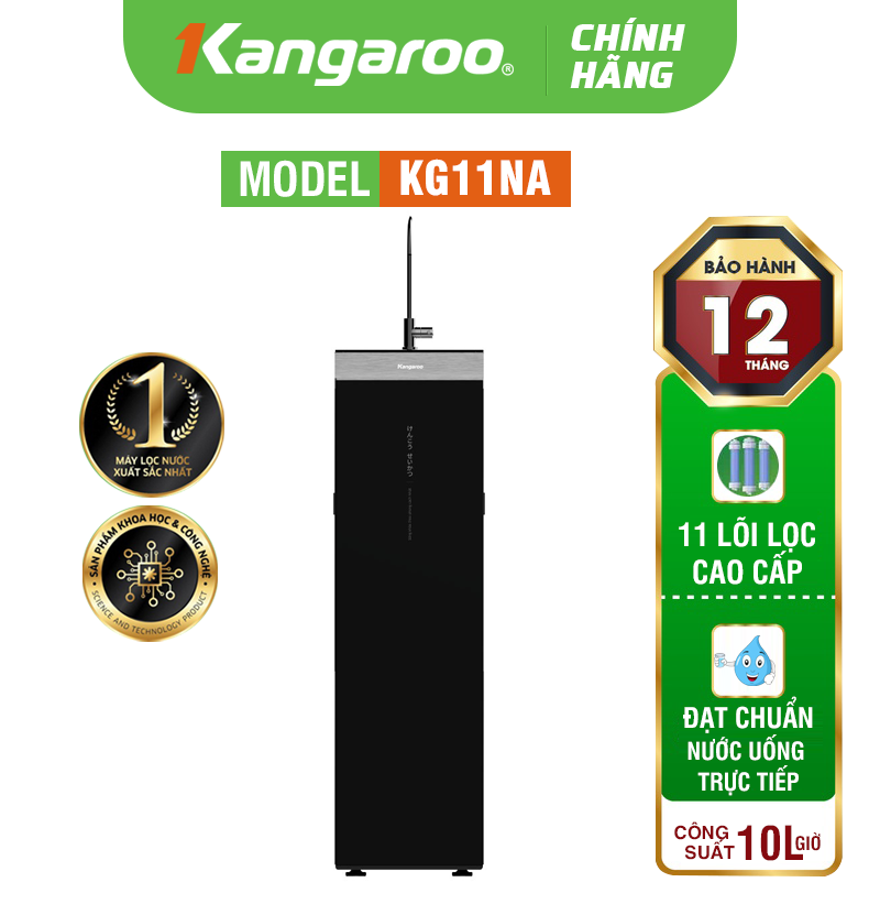 Máy lọc nước Kangaroo KG11NA - 11 lõi lọc, Mẫu mới 2025