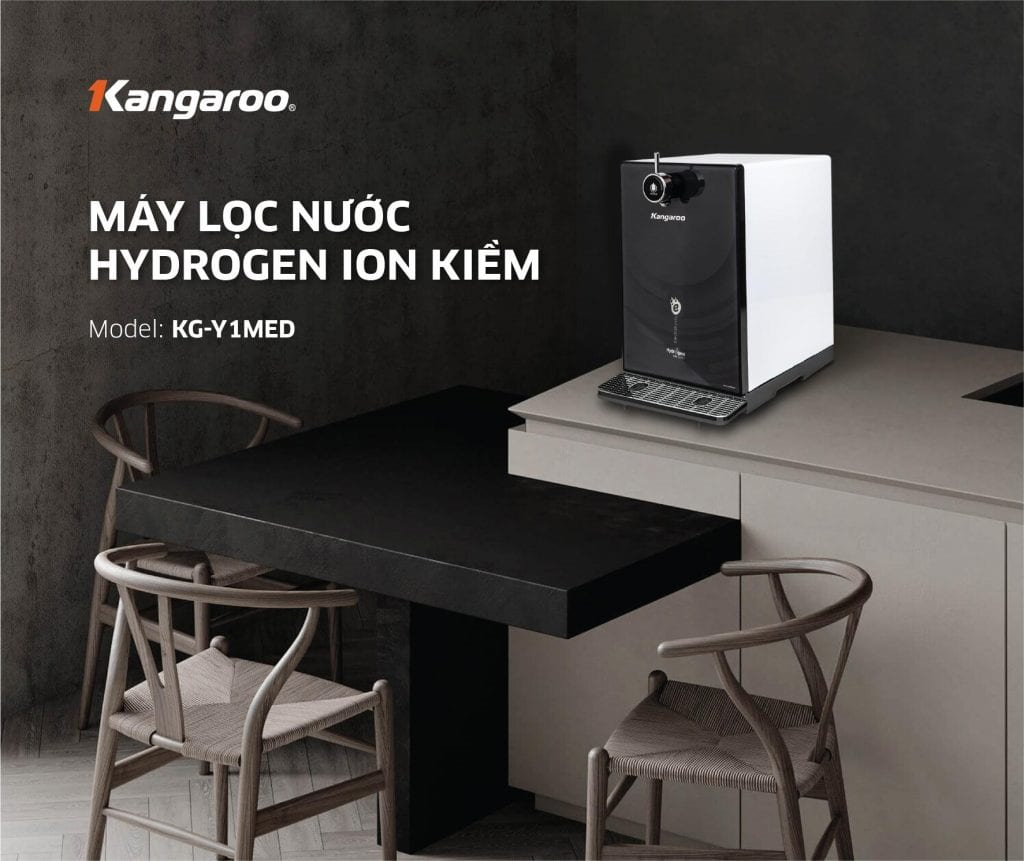 Máy lọc nước Kangaroo Hydrogen ion Kiềm KG-Y1MED