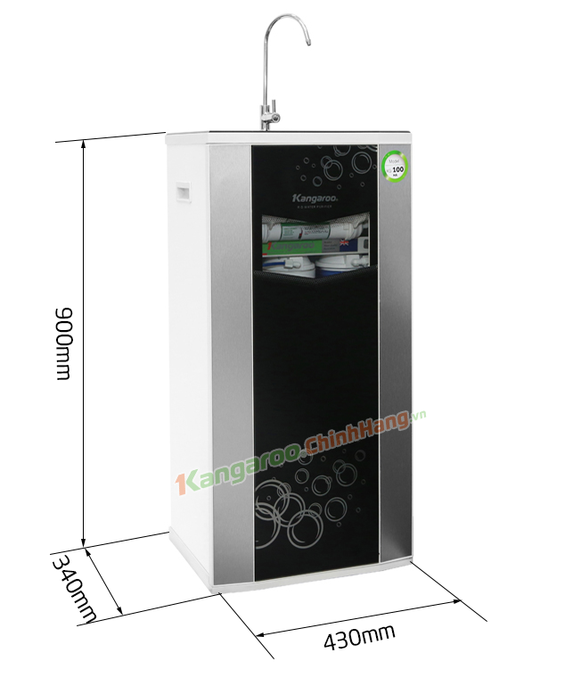 Thông số kỹ thuật máy lọc nước Kangaroo KG100HA