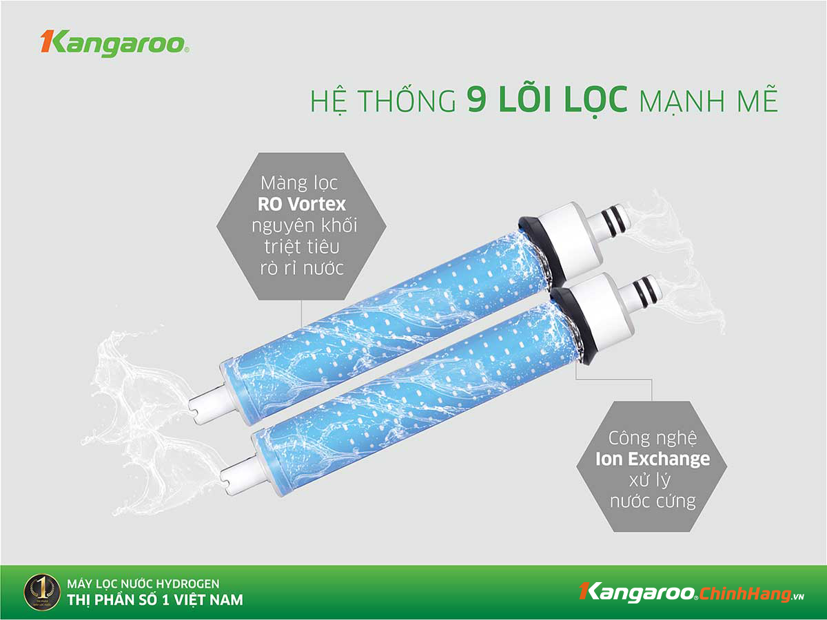 Máy lọc nước Kangaroo Infinity KG109I