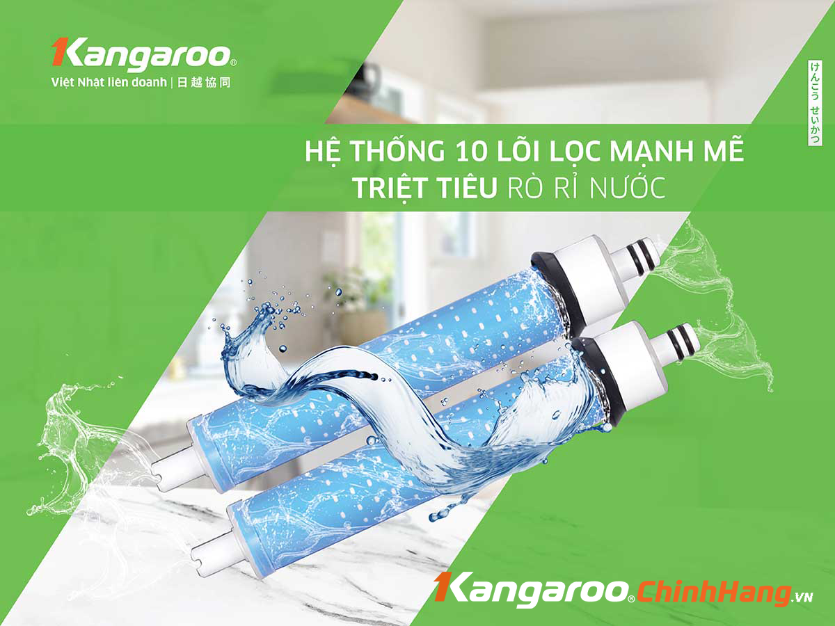 Máy lọc nước kangaroo Hydrogen KG100CP