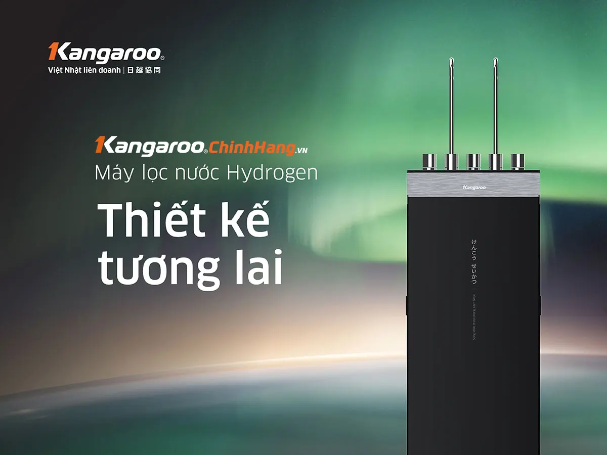 Máy lọc nước Kangaroo Hydrogen nóng lạnh KG11A16