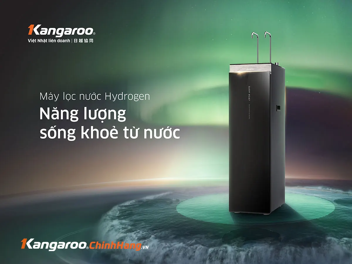 Máy lọc nước Kangaroo Hydrogen nóng lạnh KG11A18