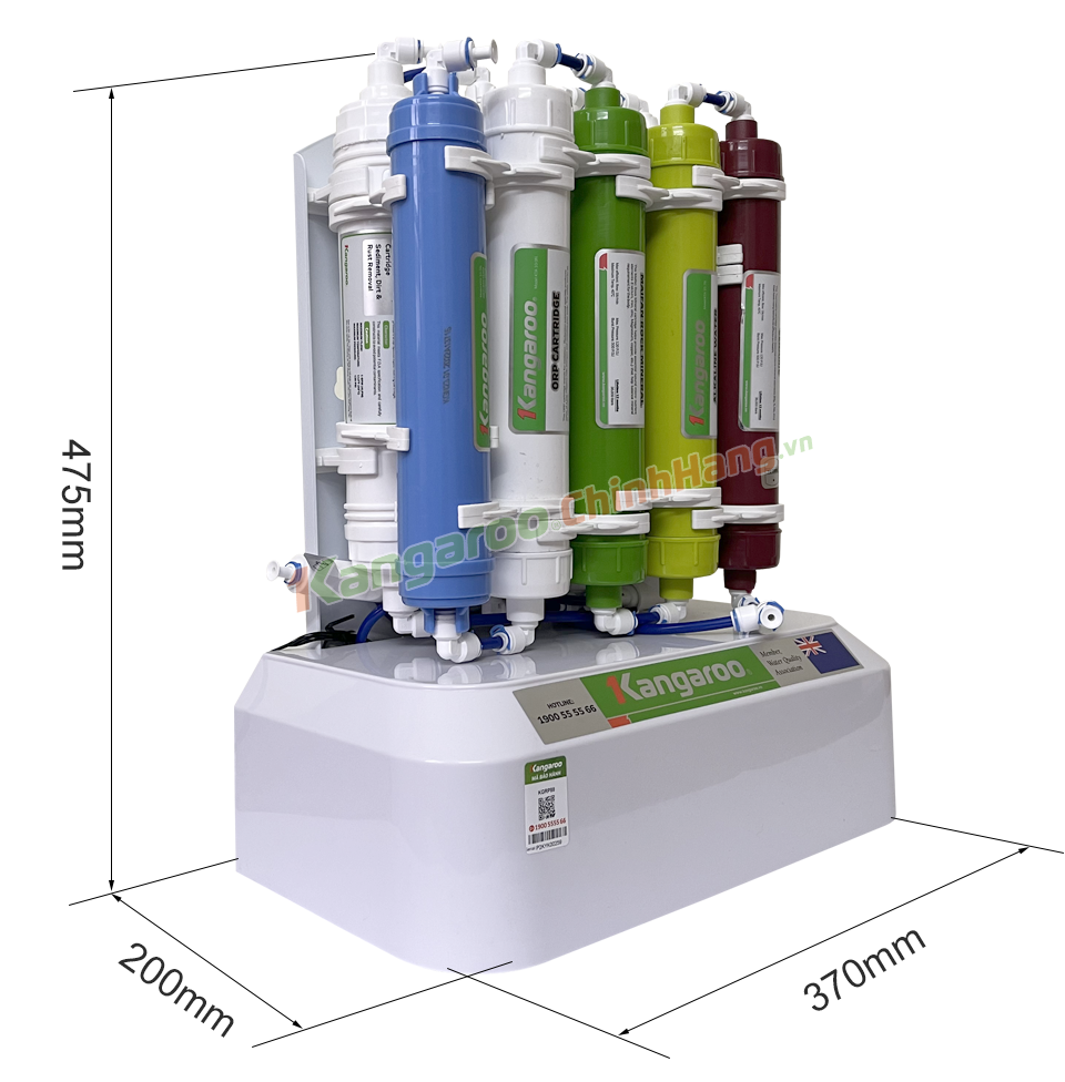 Máy lọc nước kangaroo KGRP88 thông số