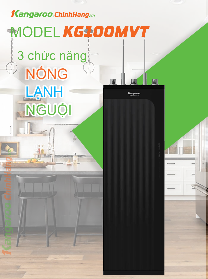 Máy lọc nước nóng lạnh Kangaroo KG100MVT