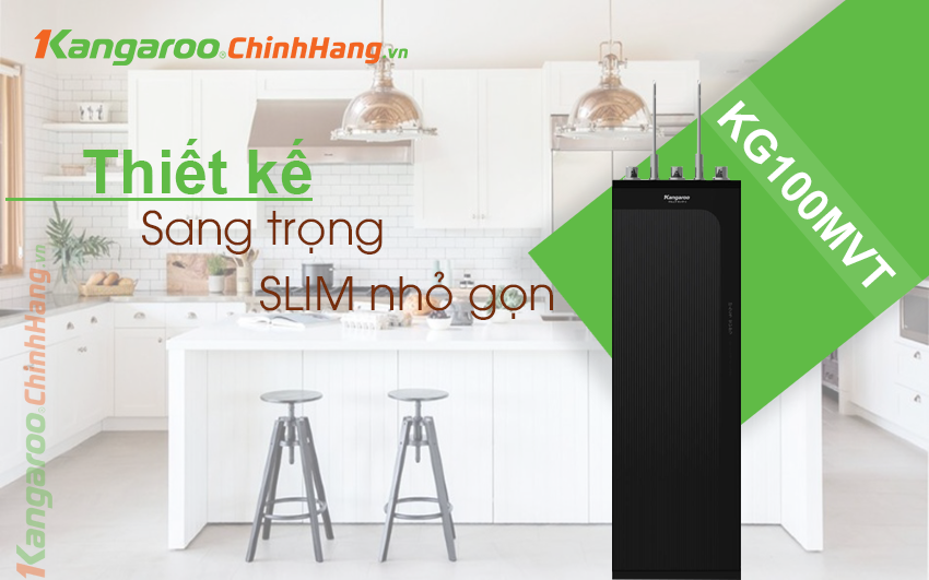 Máy lọc nước nóng lạnh Kangaroo KG100MVT