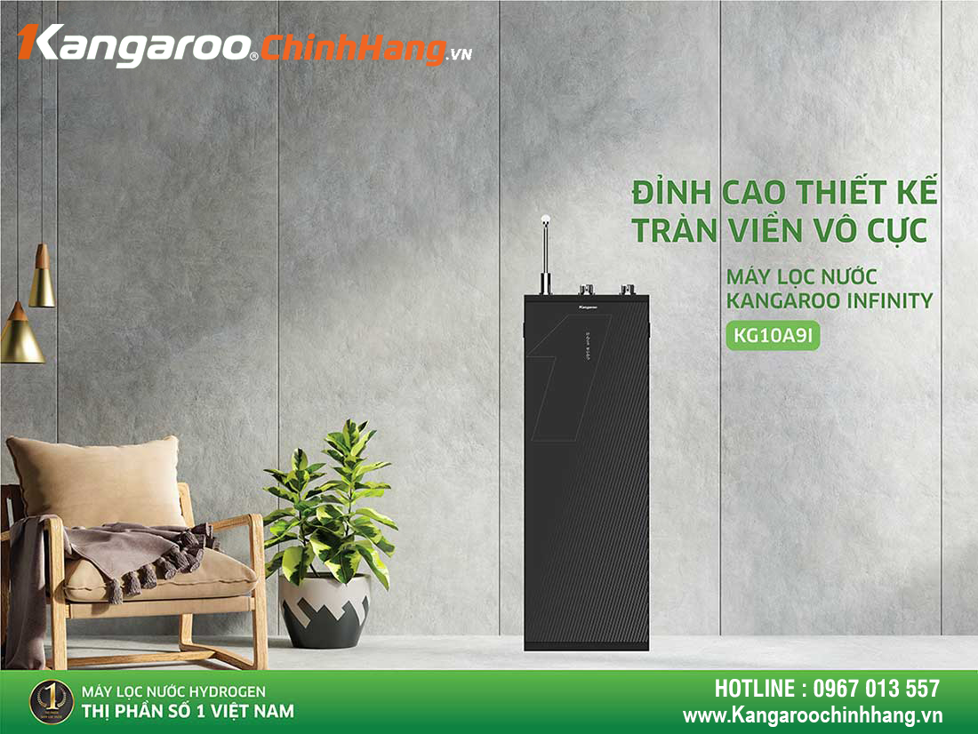Máy lọc nước Kangaroo Hydrogen Infinity KG10A9I
