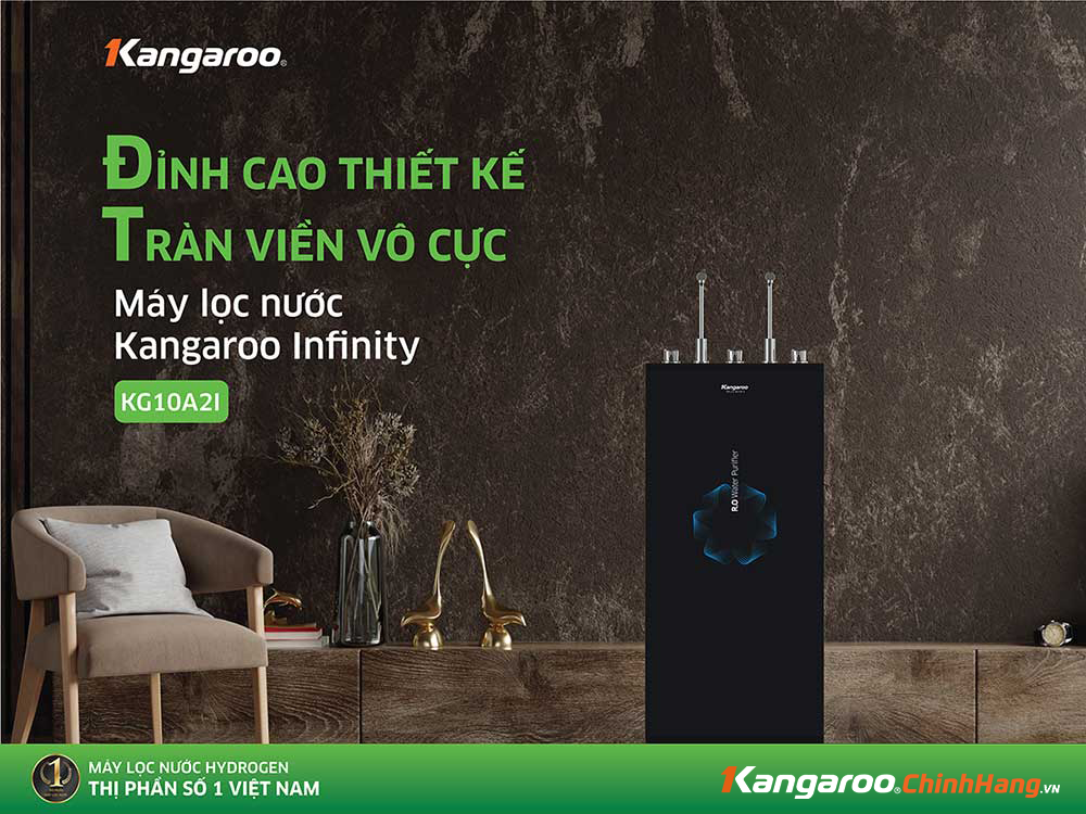 Máy lọc nước Kangaroo KG10A2I - Nóng Lạnh Nguội - Mới 2023