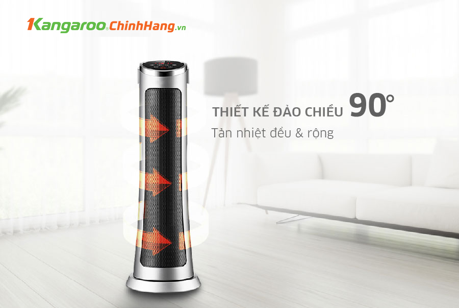 Máy sưởi gốm ceramic Kangaroo KGFH06