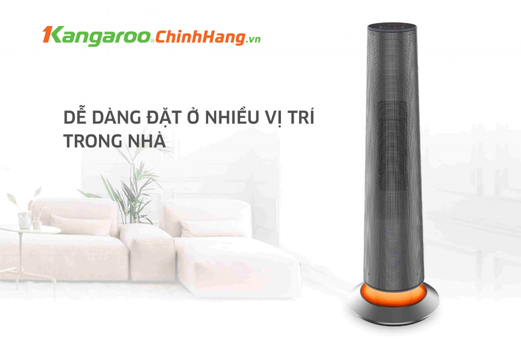 Máy sưởi gốm ceramic Kangaroo KGFH09