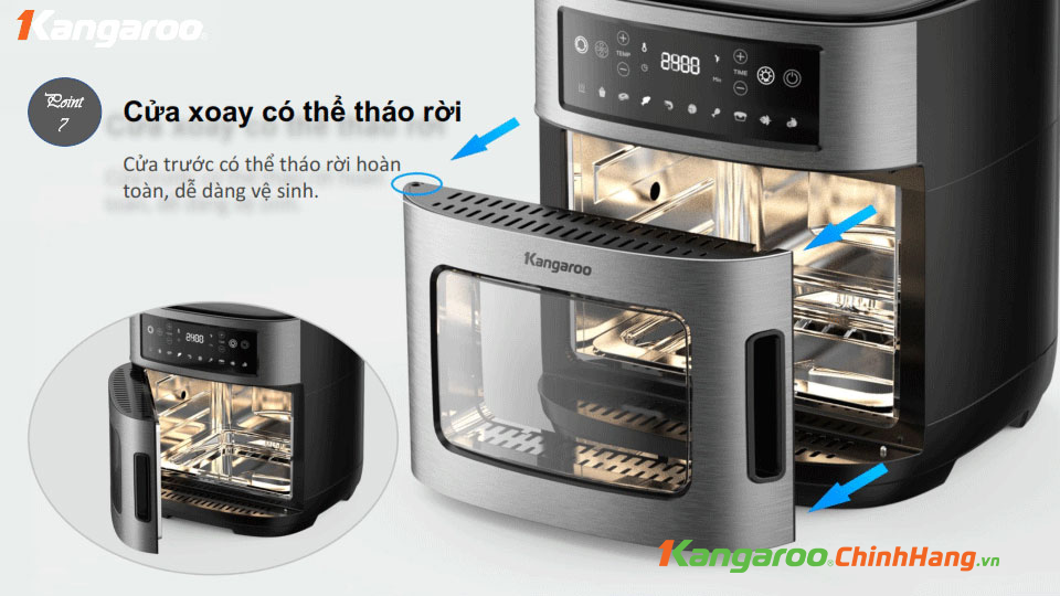 Nồi chiên không dầu Kangaroo KG12AF1A