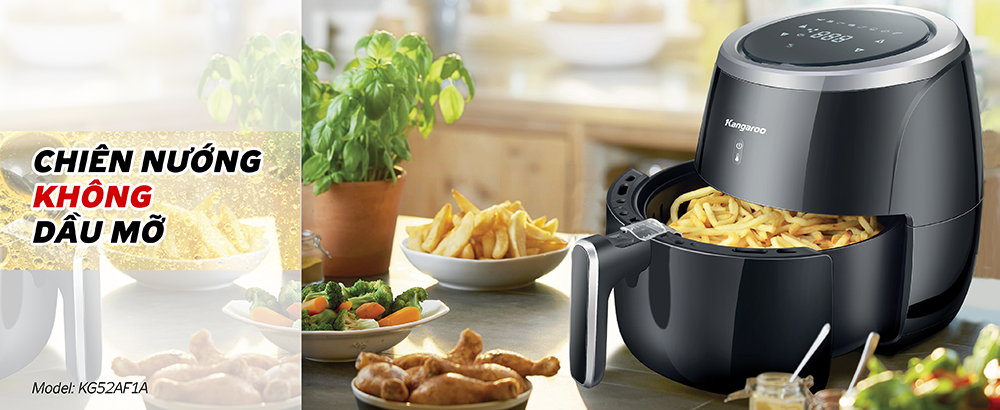 Nồi chiên không dầu kangaroo KG52AF1A 