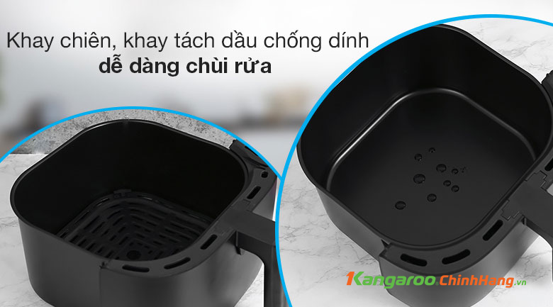 Nồi chiên không dầu kangaroo KG6AF1