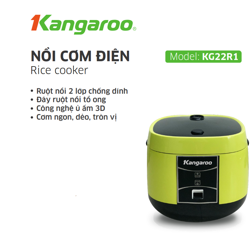 Nồi cơm điện Kangaroo KG22R1