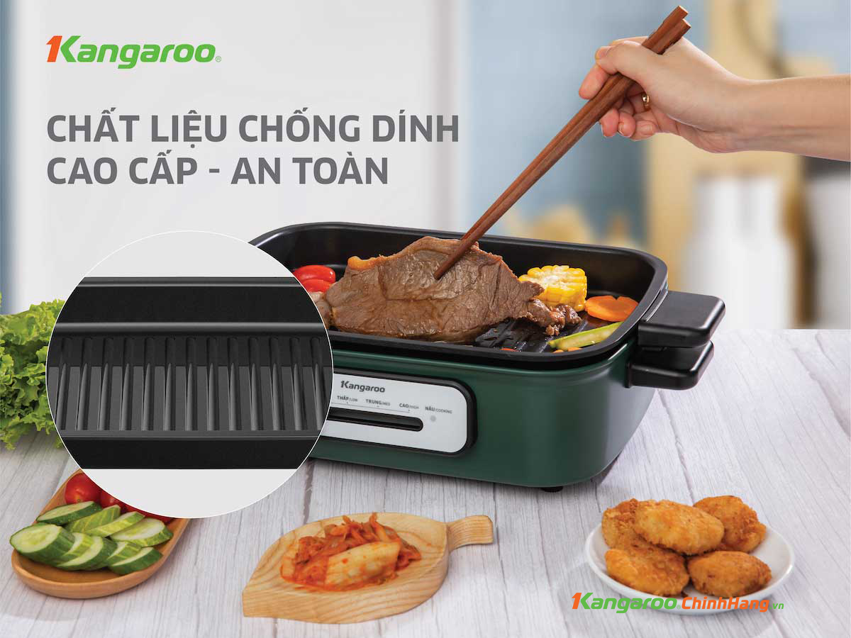 Lẩu nướng đa năng Kangaroo KG5EGH
