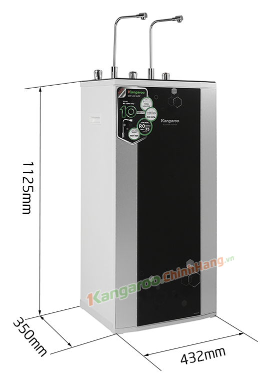 Thông số kỹ thuật máy lọc nước Kangaroo KG10A5