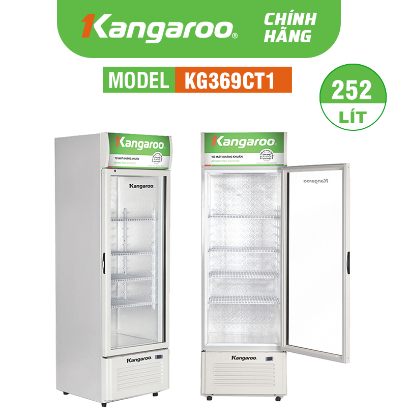 Tủ mát kháng khuẩn Kangaroo KG369CT1
