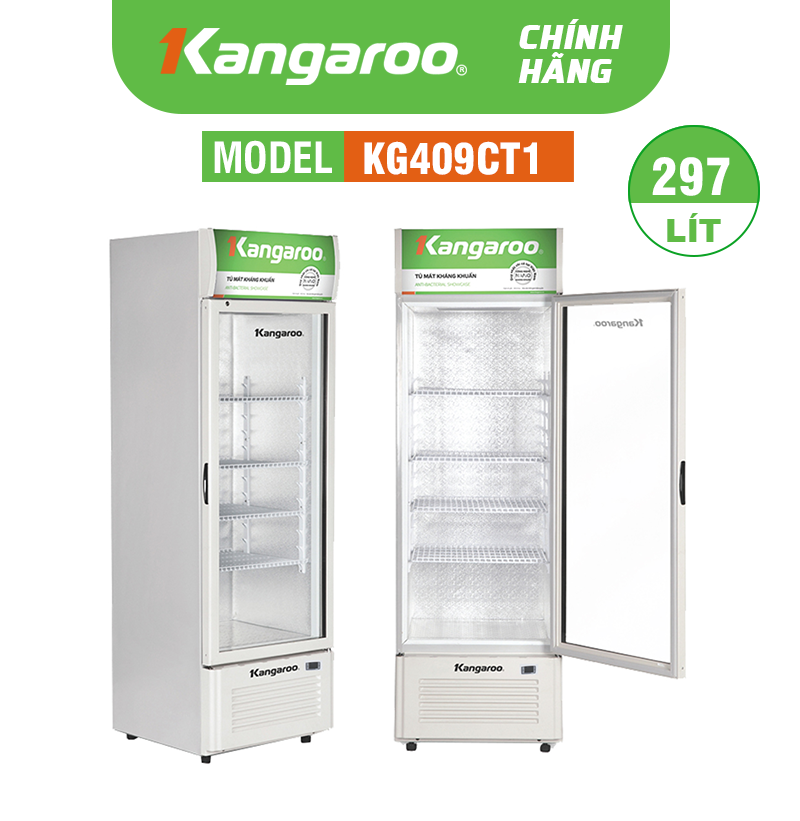 Tủ mát kháng khuẩn Kangaroo KG409CT1