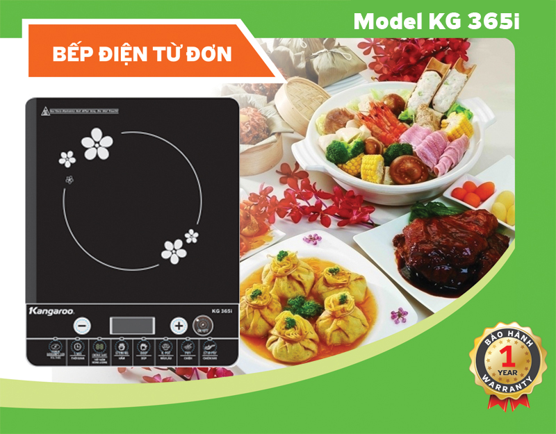 Bếp từ đơn Kangaroo KG365i