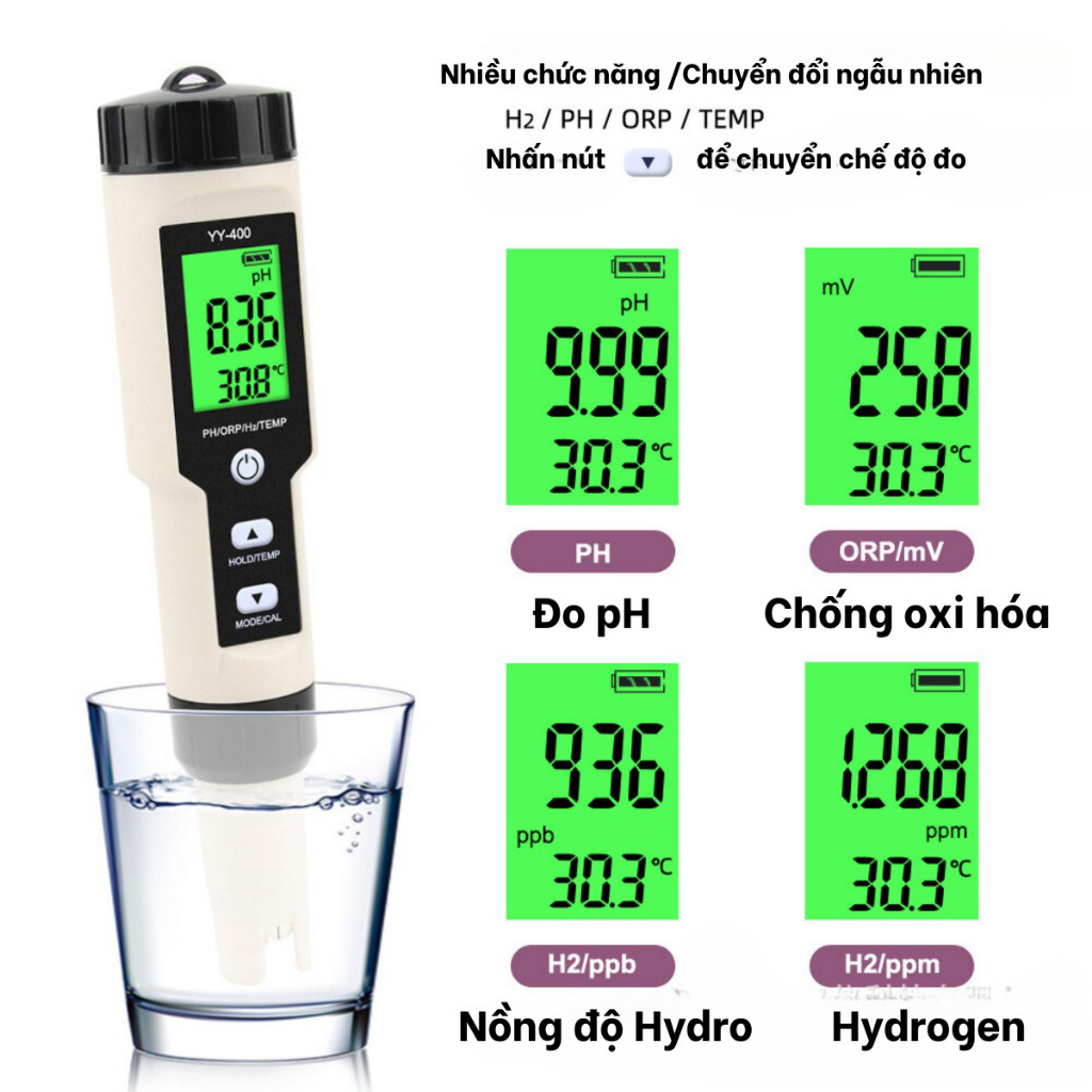 Bút đo hàm lượng Hydrogen
