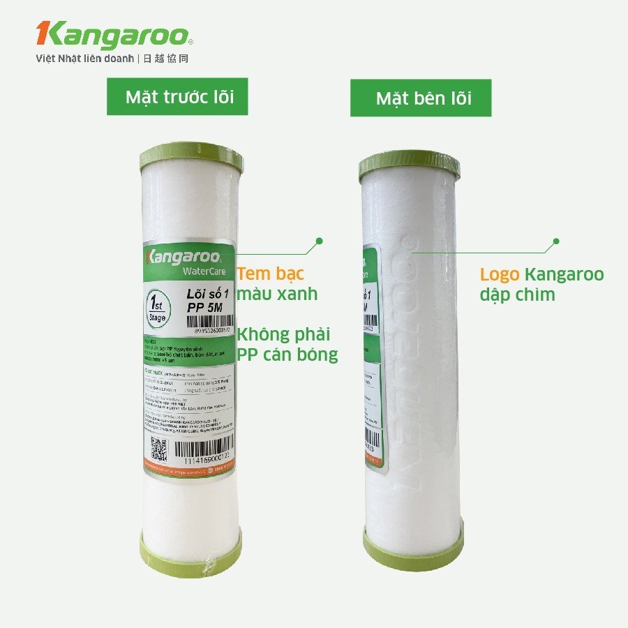 Nhận biết lõi lọc chính hãng