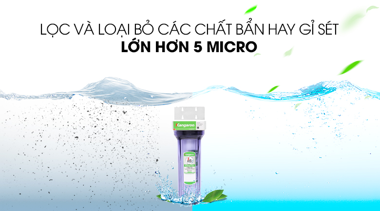 Bộ lọc chặn đầu nguồn kangaoo KG02G3