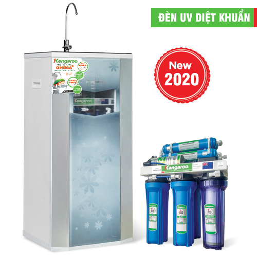 Máy lọc nước Kangaroo OMEGA+ KG02G4-UV VTU Đèn UV Diệt Khuẩn