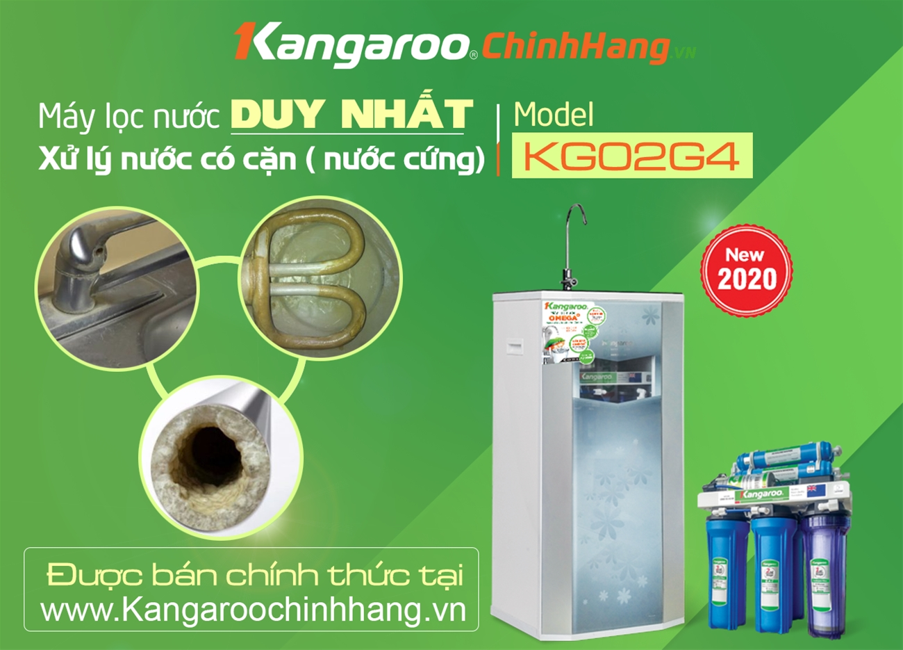 Máy lọc nước Kangaroo KG02G4
