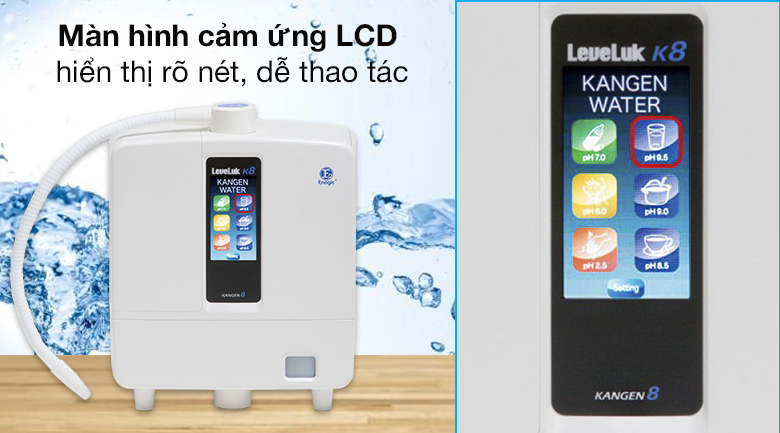 Máy lọc nước ion kiềm Kangen Leveluk K8
