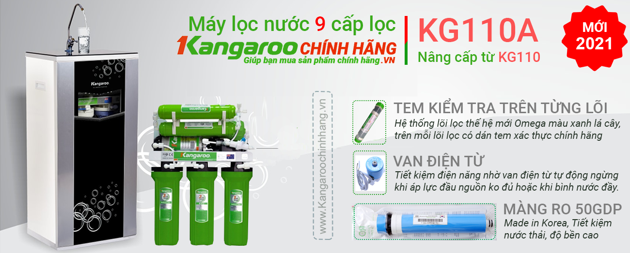 Máy lọc nước kangaroo KG110a
