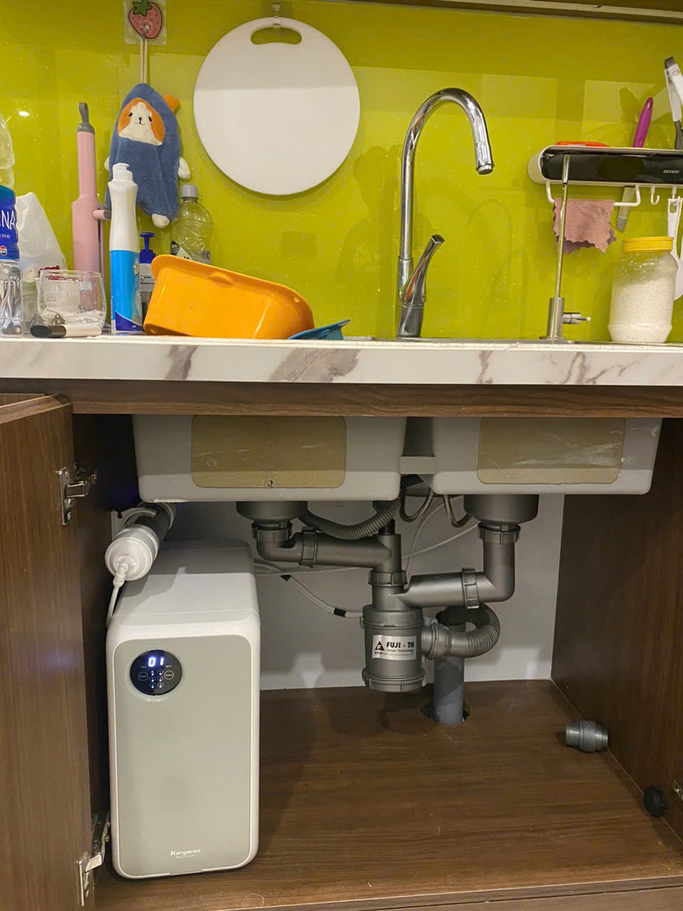 Máy lọc nước Hydrogen ion kiềm Kangaroo KG400HU-ALKALINE 6 Lõi