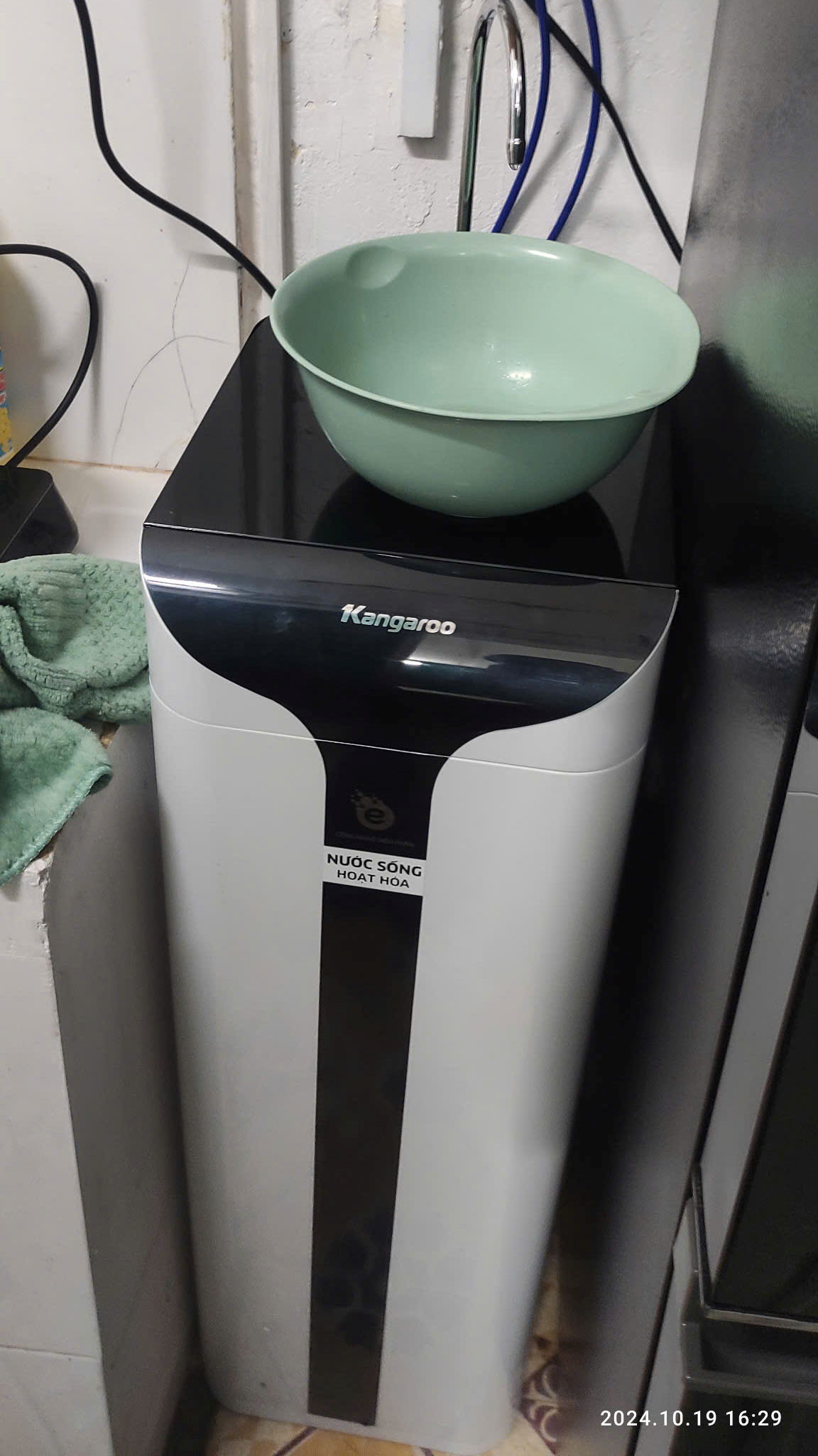 Máy lọc nước Kangaroo Hydrogen ion kiềm KG100ES1 Mới 2026